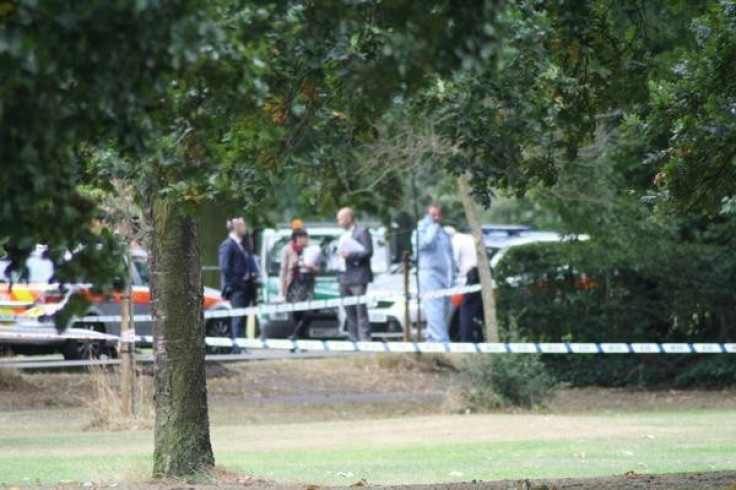 The body parts were found along the Dr Johnson Avenue Area of Tooting Bec Common (Twitter/@ianskynews)