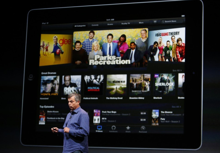 Redesigned iTunes interface