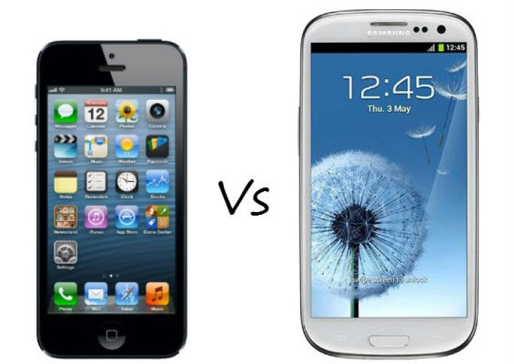 iPhone 5 versus Galaxy S3