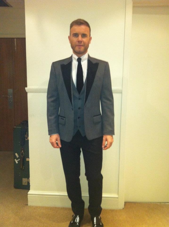 Gary Barlow in a Suit