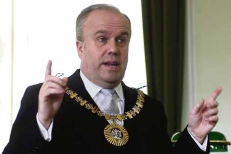 On official duties: Brian Coleman