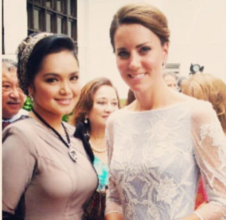 Kate Middleton and Siti Nurhaliza