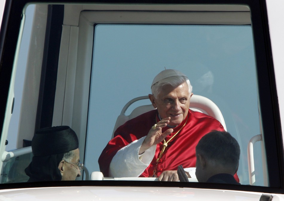Pope Benedict XVI Conducts Open Air Mass in Beirut