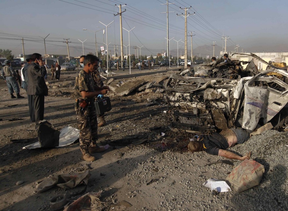 Suicide bomb attack in Kabul