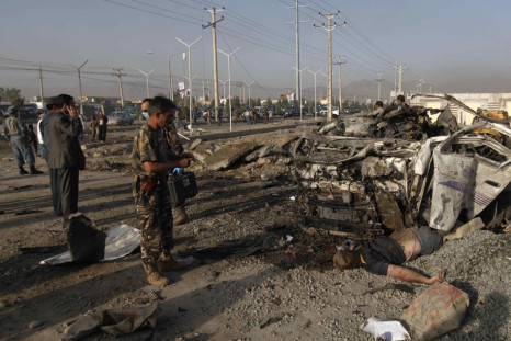 Suicide bomb attack in Kabul