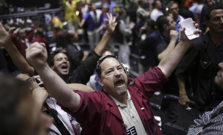Traders on market slump reuters