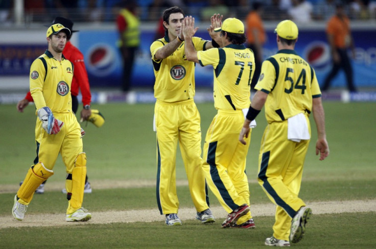 Australia v Pakistan in Dubai