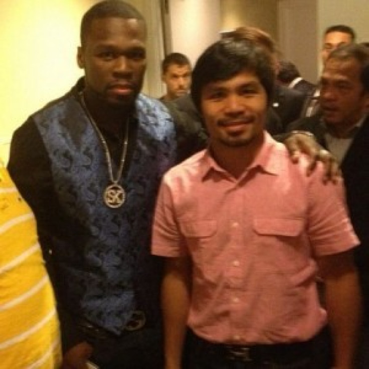 Manny Pacquiao and 50 cent