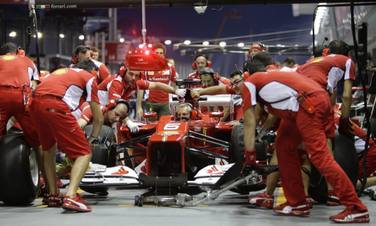 Ferrari at the Singapore Grand Prix