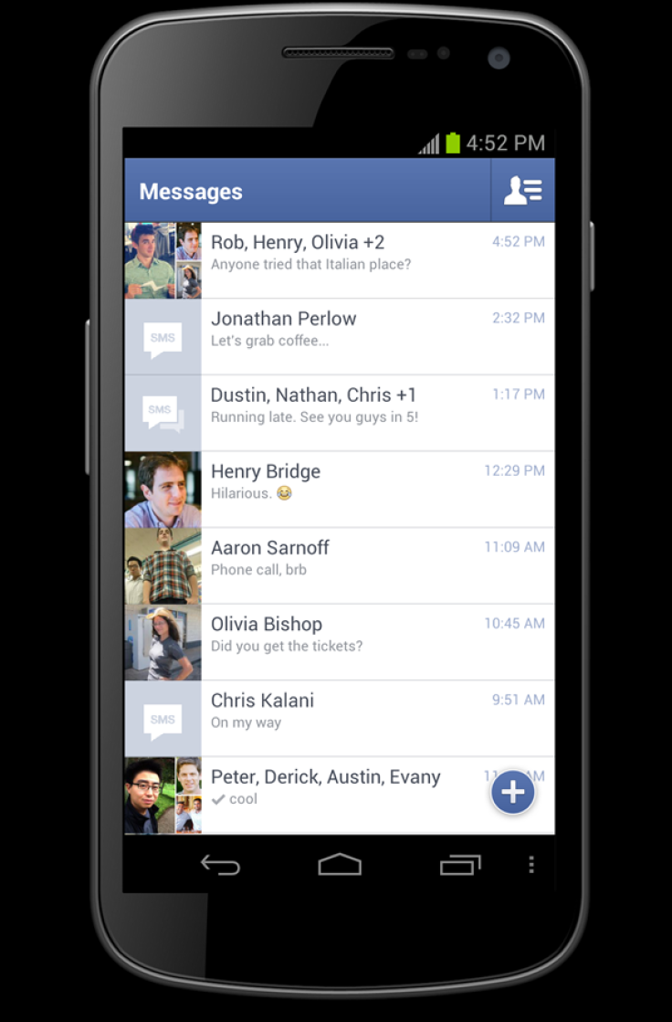 Facebook Updates Android App and Messenger
