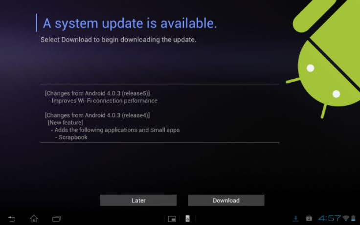 Sony Xperia Tablet S OTA Update