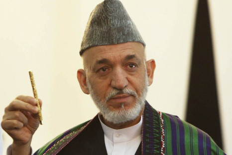 Afghanistan President Hamid Karzai