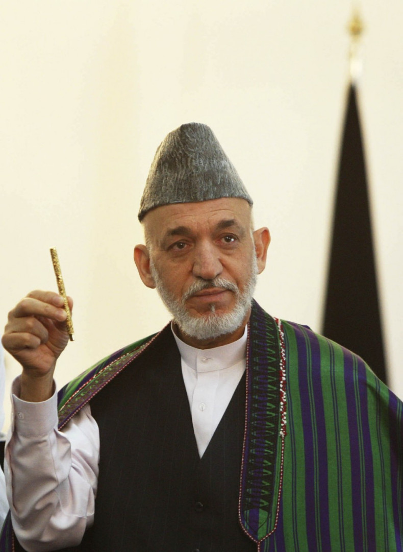Afghanistan President Hamid Karzai
