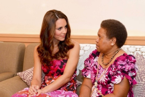Kate Middleton in the Solomon Islands