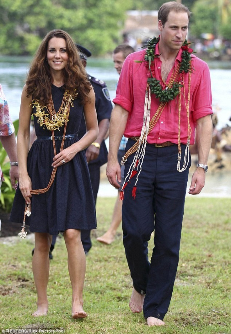 Kate Middleton in the Solomon Islands