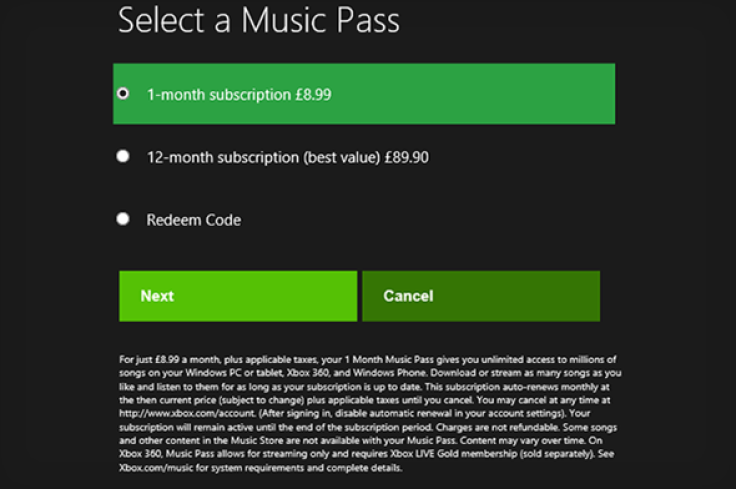 Xbox Music: Pricing and Features Makes its Appearance