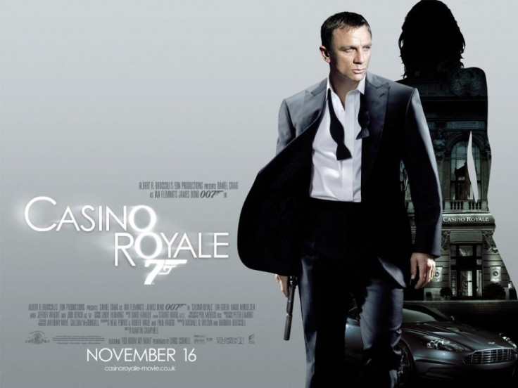 Casino Royale teaser poster. Fifty objects used in several James Bond films are to be auctioned to mark 50 years of the British spy film series. (Photo: James Bond 007/Official Facebook)