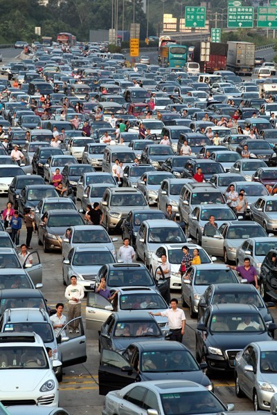 China traffic