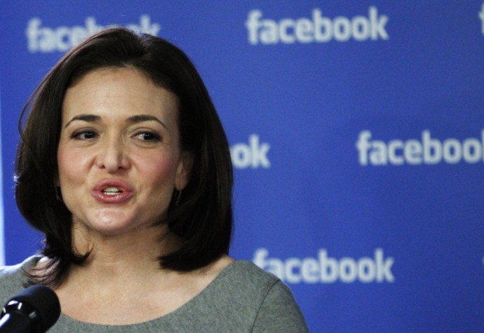 Facebooks COO Sheryl Sandberg