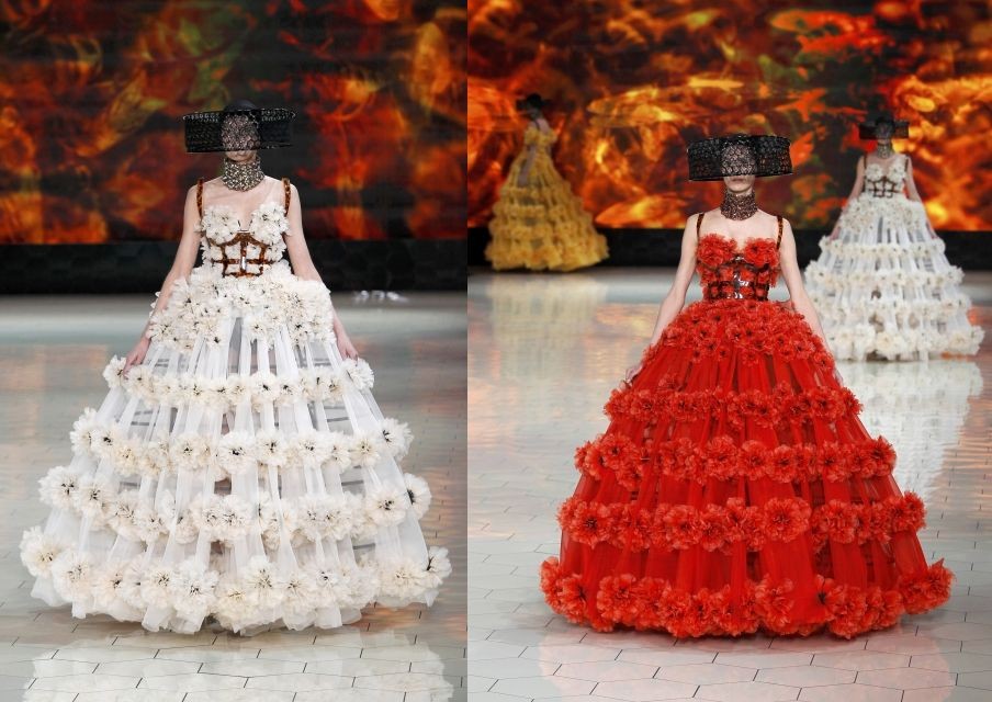 Paris Fashion Week 2012 Sarah Burtons Alexander McQueen Collection