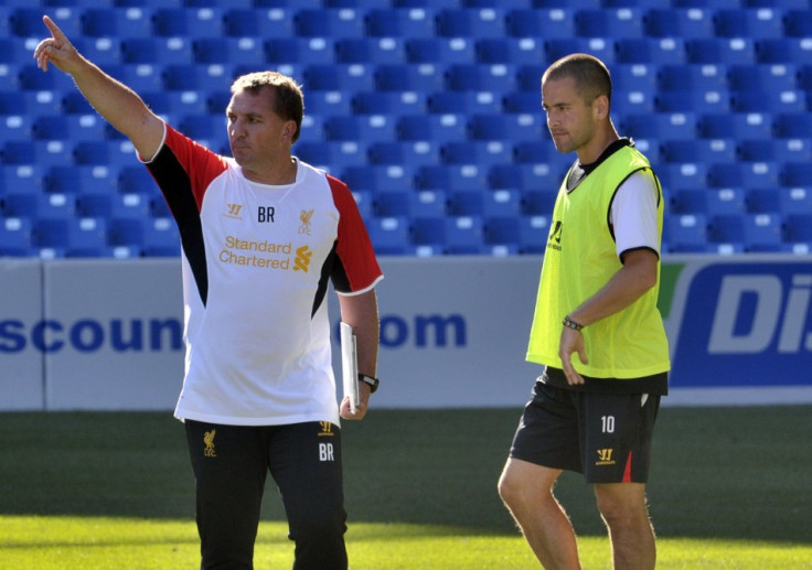 Brendan Rodgers and Joe Cole