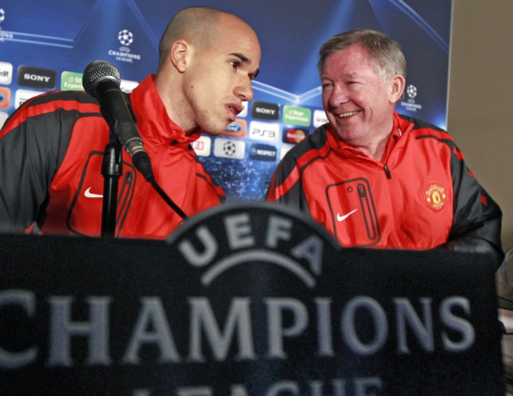 Gabriel Obertan and Alex Ferguson