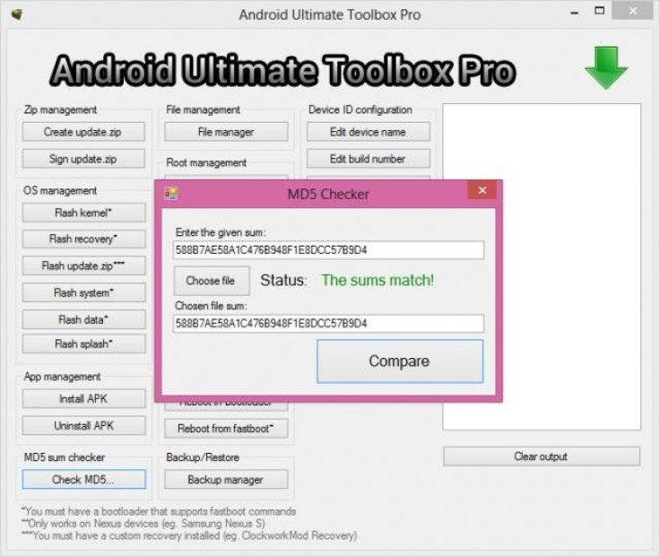 Quick Customise Your ROM with Android Ultimate Toolbox Pro