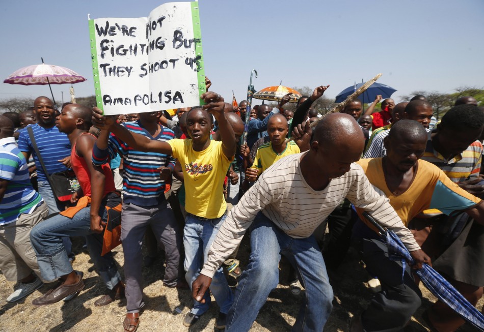 south africa miners