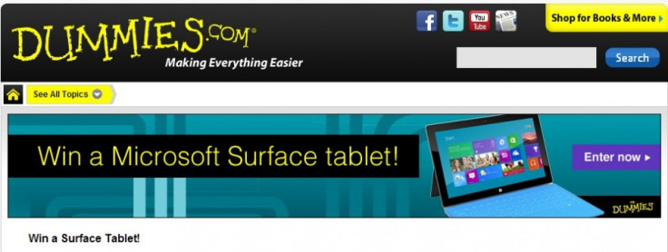 Microsoft Surface Tablet