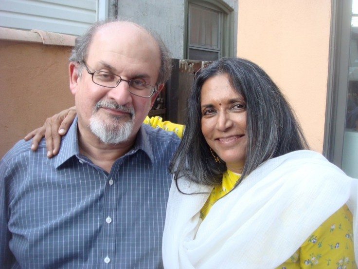 Salman Rushdie with India-born Canadian filmmaker Deepa Mehta. Rushdie has co-produced a film based on his 1981 Midnight's Children, directed by Mehta. The film is set to release in India. (Photo: Midnight's Children Movie Official Site)