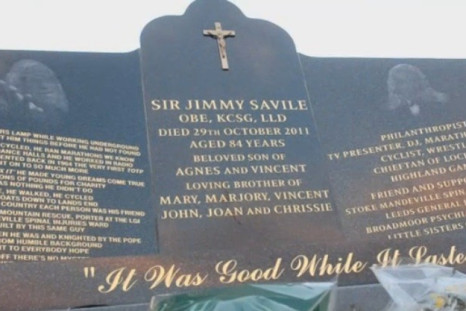 Jimmy Savile headstone
