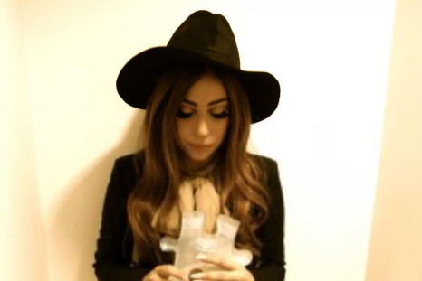 Me and my LennonOno Peace Prize: Lady Gaga