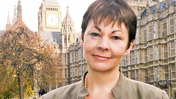 Caroline Lucas MP standing outside Westminster (Photo: CarolineLucas.com) Caroline Lucas MP standing outside Westminster (Photo: CarolineLucas.com)