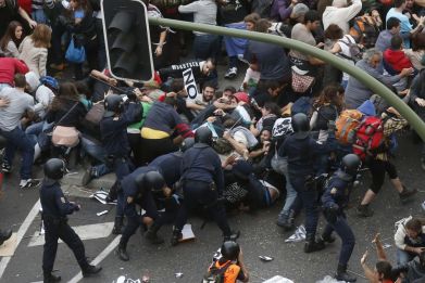 Madrid riots