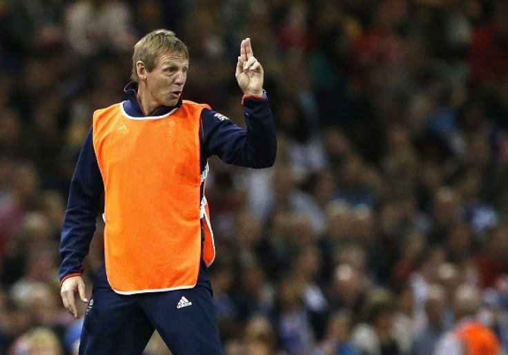 Stuart Pearce said the incident has been reported to Uefa (Reuters)