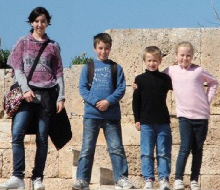 (From left) Jessica, Tomas, David and Eva Palacin Jones have been found safe and well.