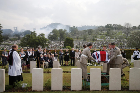 Burial for RAF Crew