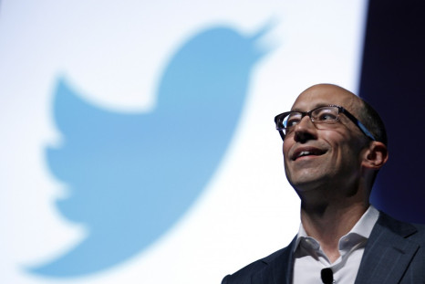 Twitter's CEO Dick Costolo is seen during a conference at the Cannes Lions