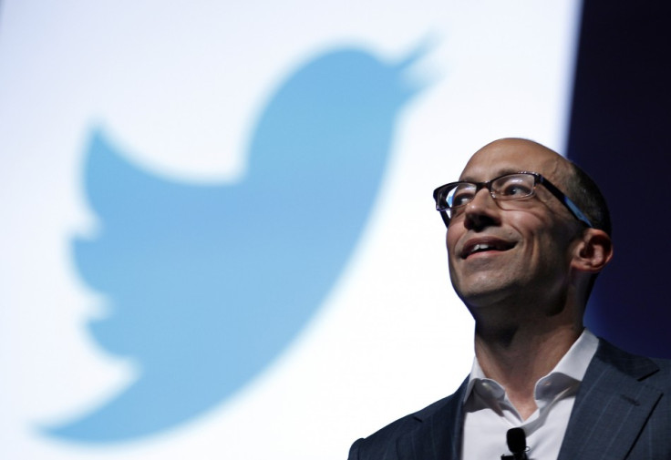 Twitter's CEO Dick Costolo is seen during a conference at the Cannes Lions