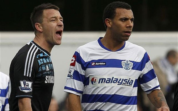 John Terry and Anton Ferdinand