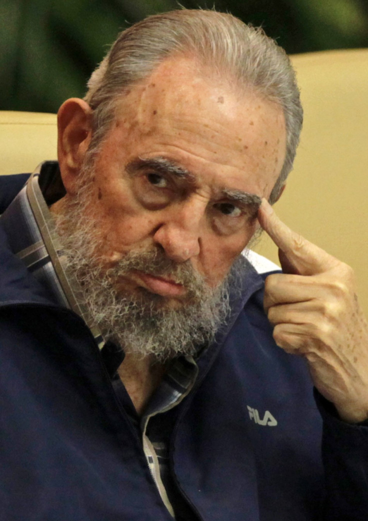 Former Cuban leader Fidel Castro