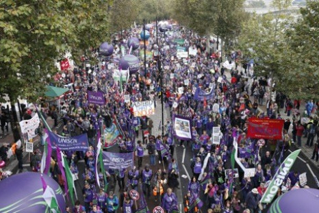Anti-Austerity March, London 2012