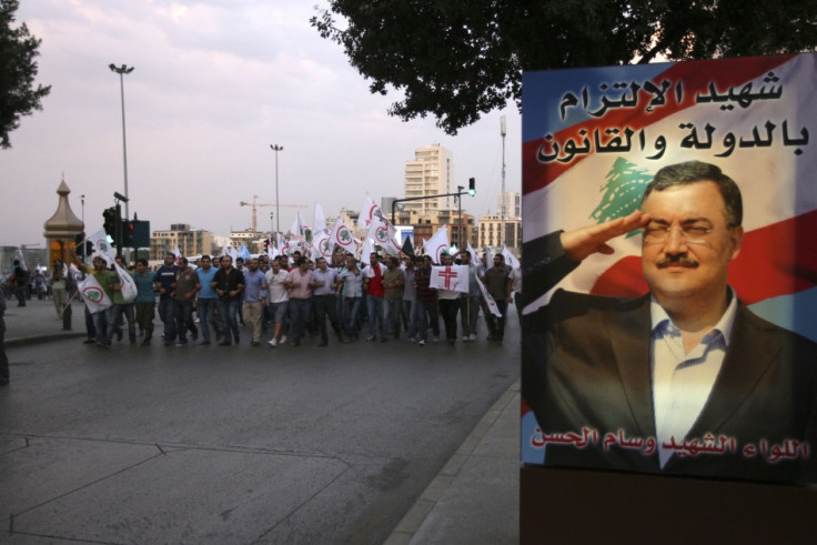 Funeral for Wissam al-Hassan