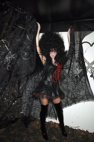 Heidi Klum as Vampire in 2005, NYC Heidi Klum
