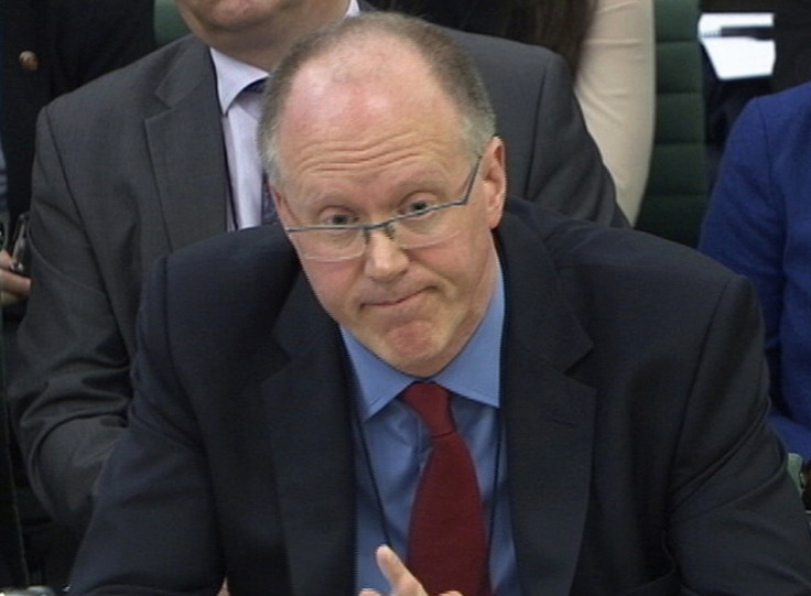 BBC director general George Entwistle appearing before the Culture, Media and Sport Committee (Reuters)