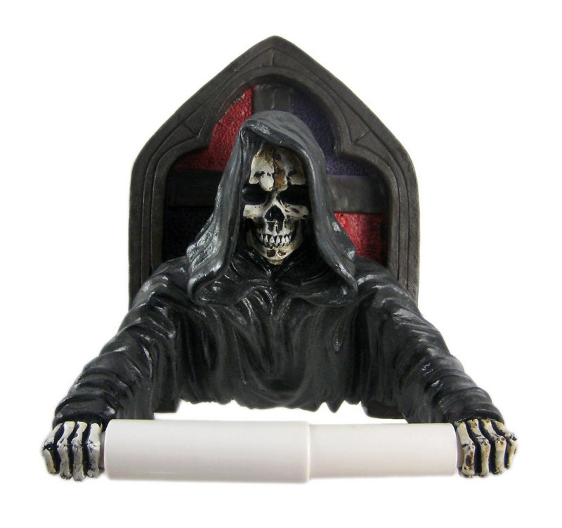 Grim Reaper Toilet Roll Holder