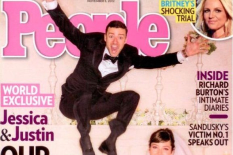 Justin Timberlake Wedding Photos Show Jessica Biel Wedding Dress, Newlyweds Featured On People Magazine Cover