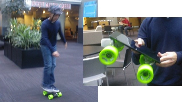 Steven Sinofsky Surface Skateboard