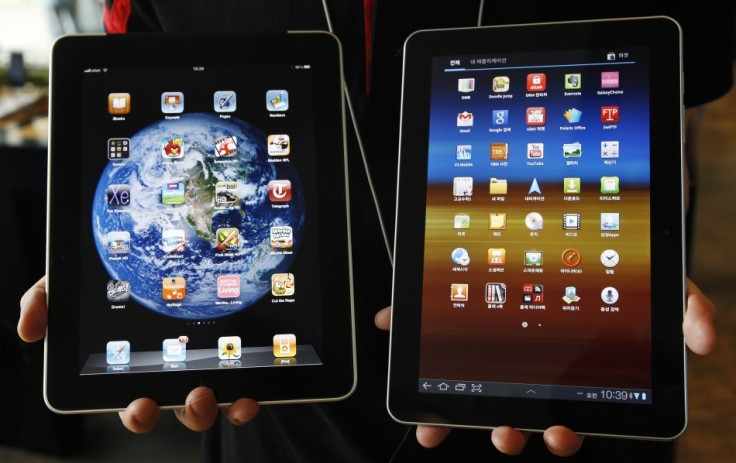 iPad and Galaxy Tab