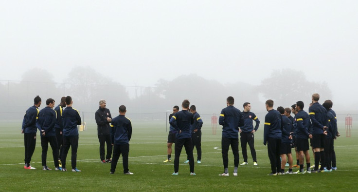 Arsenal training